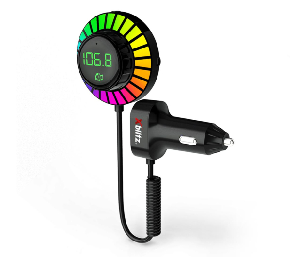 XBLITZ X750 zestaw głośnomówiący z transmiterem FM - 1332038 - zdjęcie 3